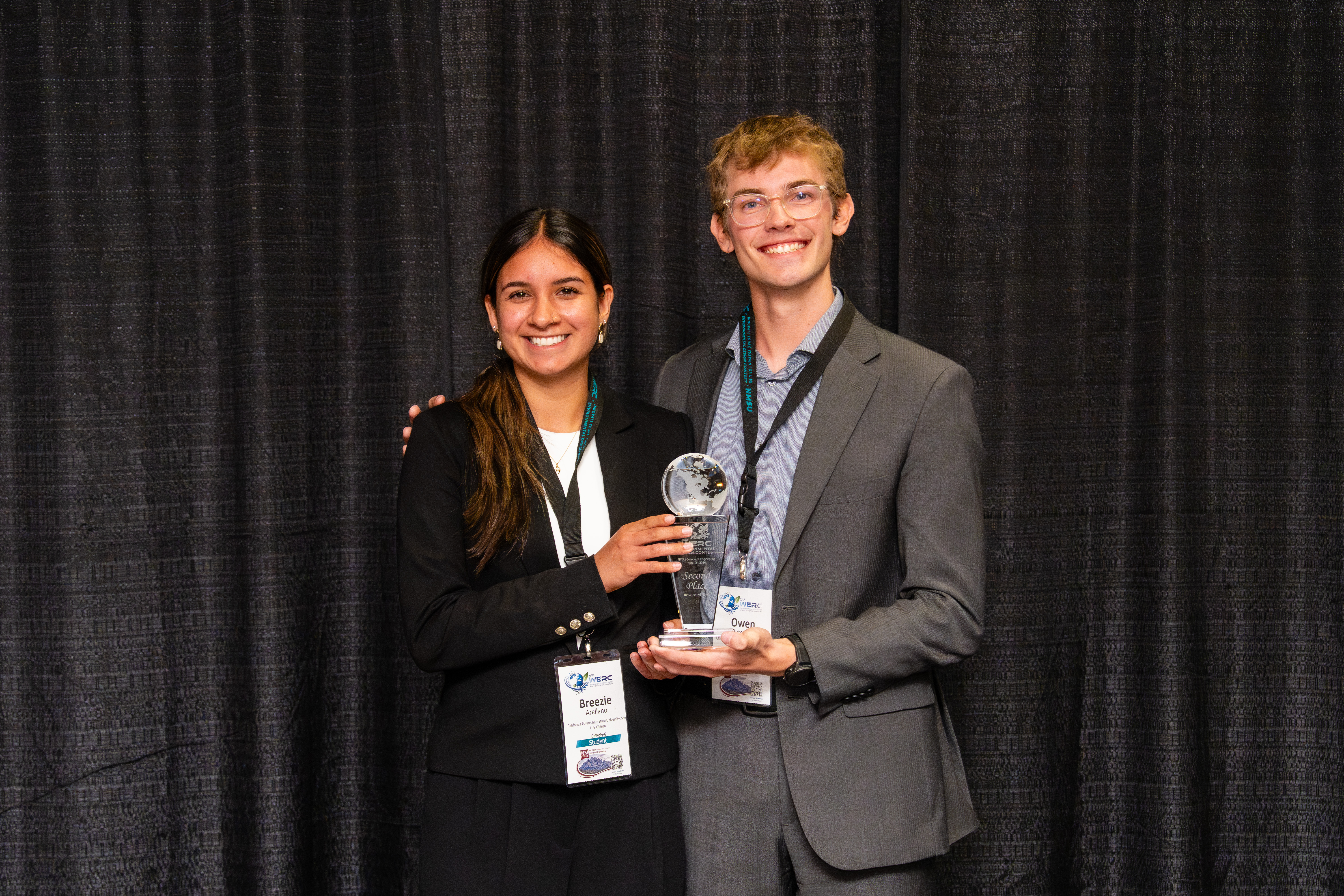 California Polytechnic State University, San Luis Obispo - Environmental Monitors, Overall 2nd Place, Bench-Scale 2nd Place